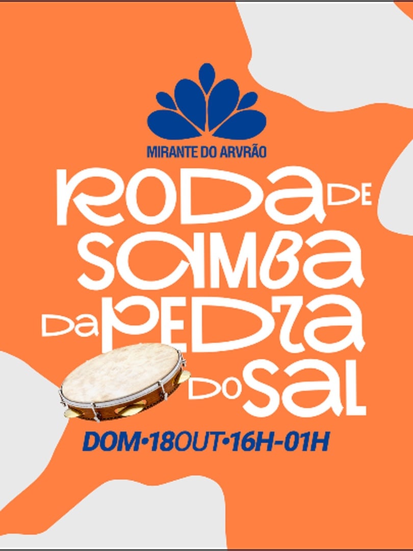 Roda de Samba da Pedra do Sal no Mirante do Arvrão