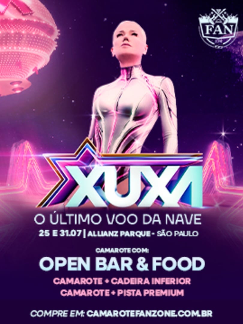 Camarote Fanzone - Xuxa - O Último Voo da Nave