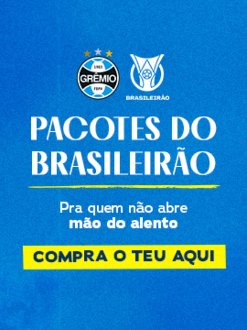 Grêmio - Pacotes Brasileirão