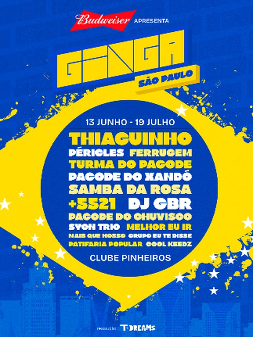 BUDWEISER APRESENTA: GINGA SÃO PAULO