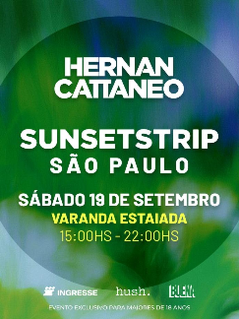 SUNSETSTRIP SÃO PAULO – HERNÁN CATTÁNEO 2026