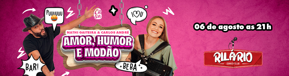 Amor, Humor e Modão: Nathi Gaiteira e Calor André em Tubarão