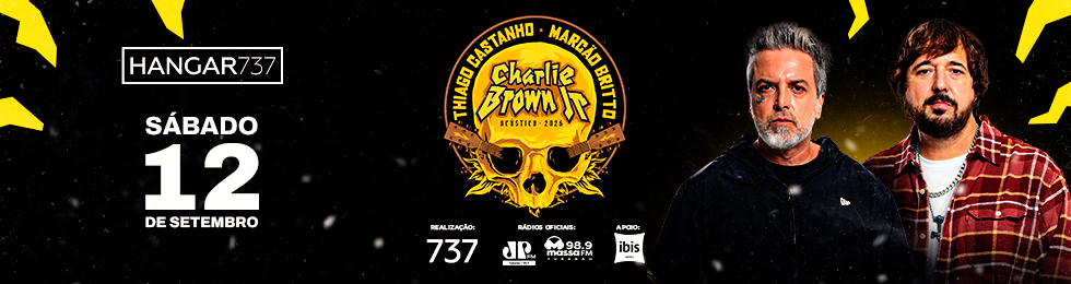CHARLIE BROWN ACÚSTICO NA HANGAR 737