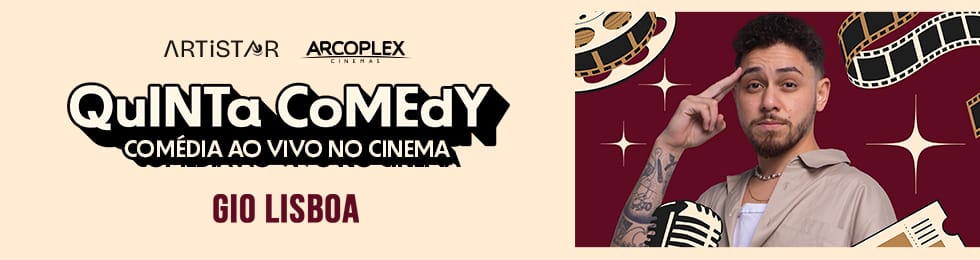QUINTA COMEDY COM GIO LISBOA