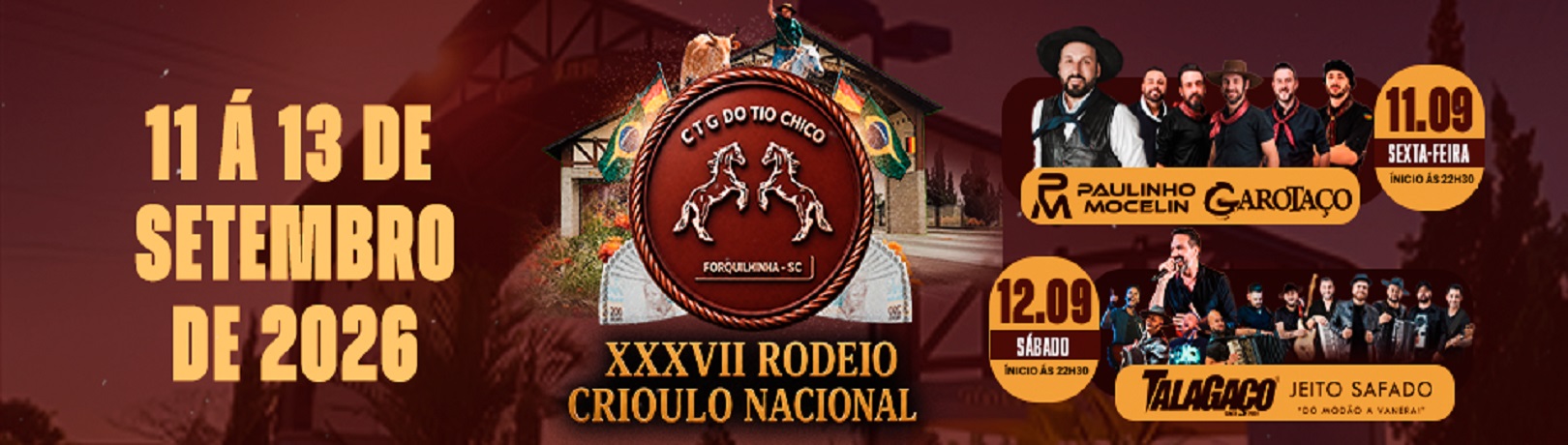 XXXVII RODEIO CRIOULO NACIONAL 11.09