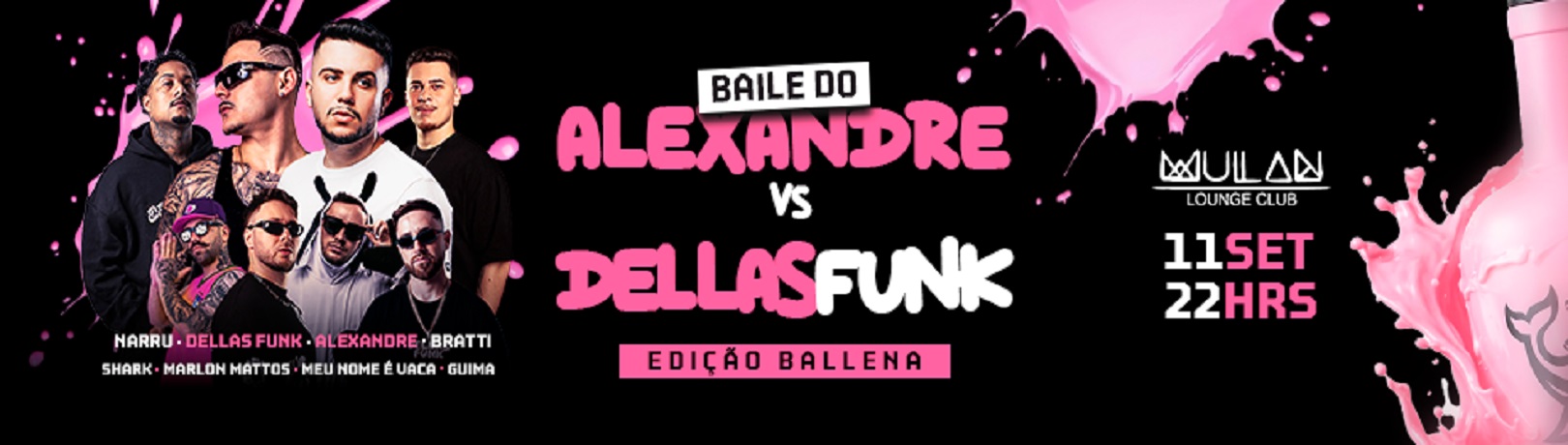 BAILE DO ALEXANDRE VC DELLAS FUNK EDIÇÃO BALENA