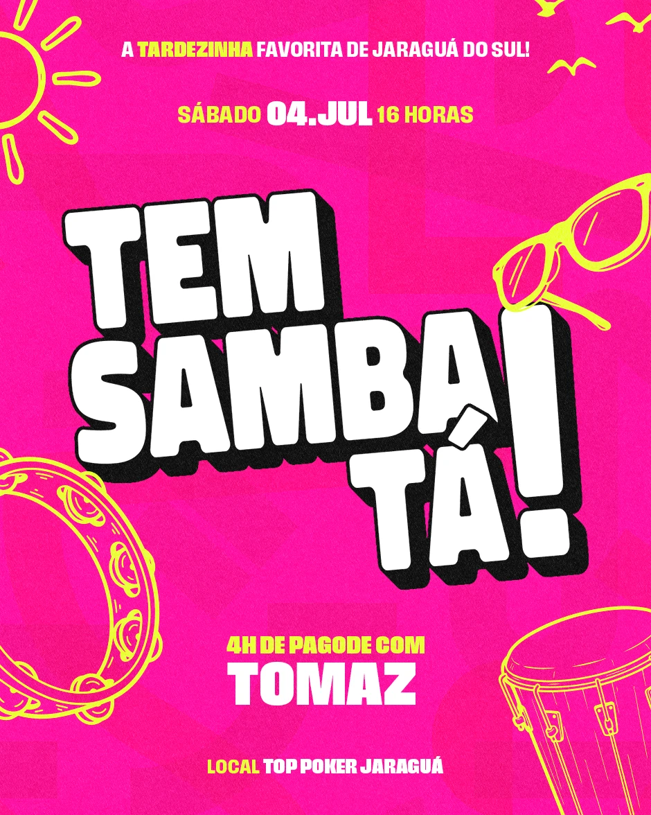 Tem Samba Tá! | Pensanoevento
