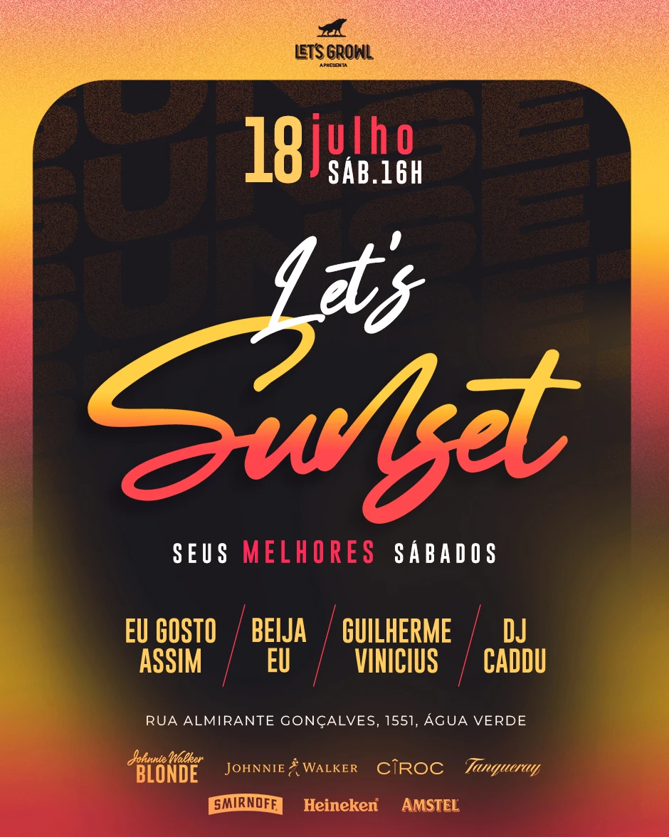 Let's Sunset | Pensanoevento