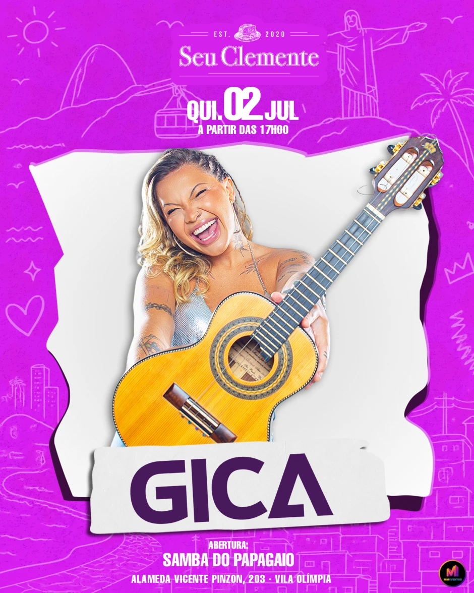 🟢 PAGODE DA GICA - 02.07 ✔️ | Pensanoevento