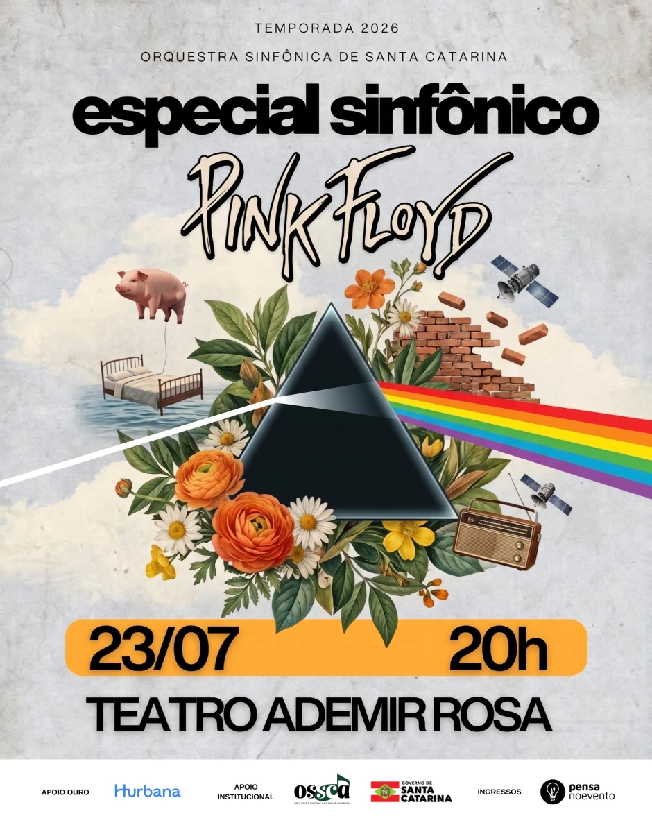 Especial Sinfônico Pink Floyd por OSSCA | Pensanoevento