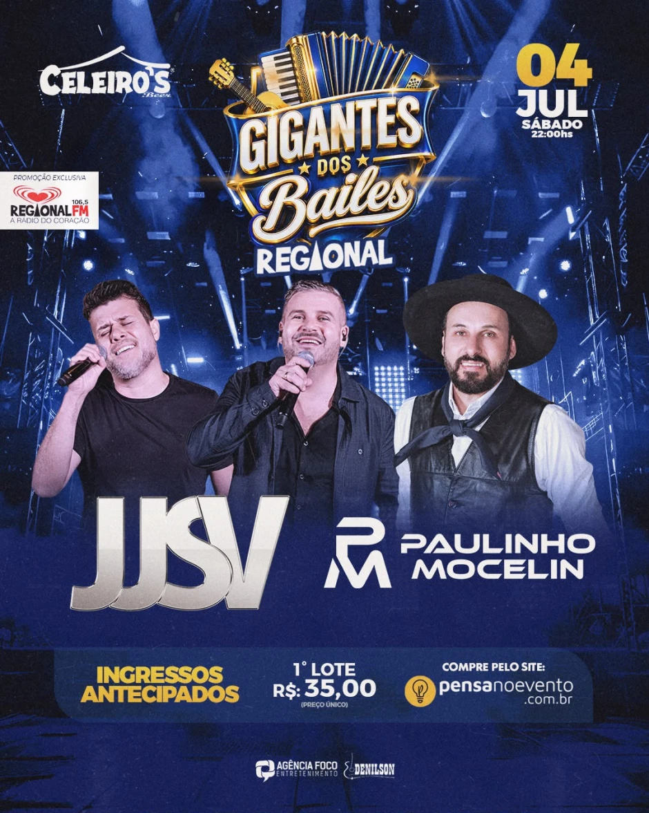 GIGANTES DOS BAILES REGIONAL | Pensanoevento