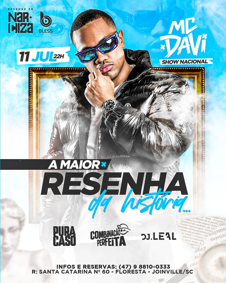 RESENHA DO NARCIZA - MC DAVI 🧞♂️ | Pensanoevento