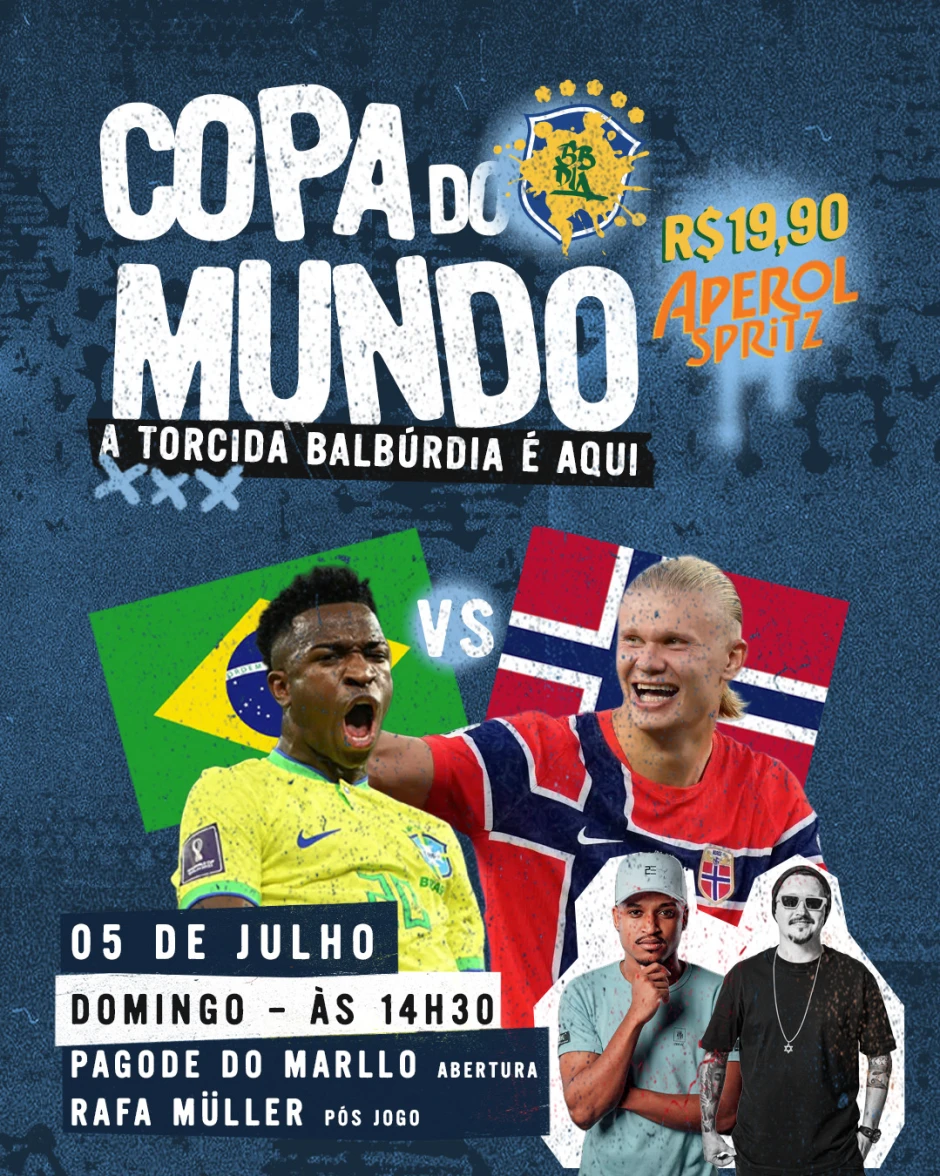 BRASIL X NORUEGA | Pensanoevento