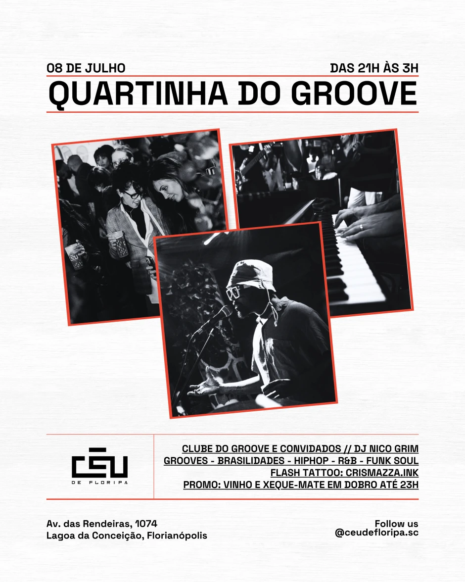 🎷 Quartinha do Groove 🎷 | Pensanoevento