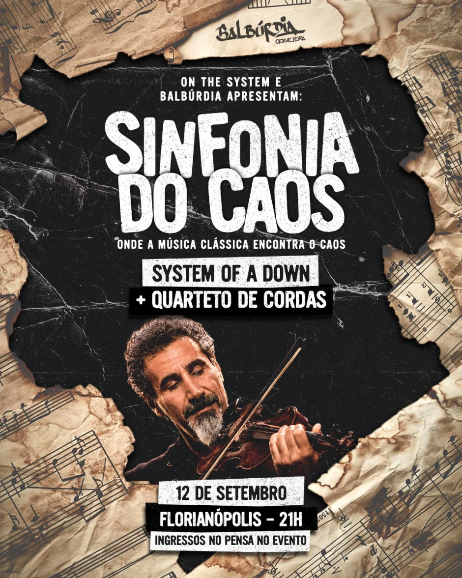 SYSTEM OF A DOWN + QUARTETO DE CORDAS - BANDA ON THE SYSTEM