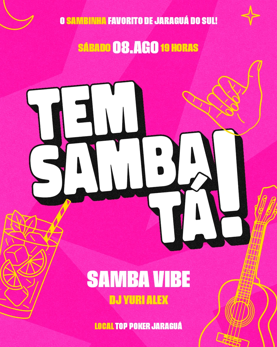 Tem Samba Tá! | Pensanoevento