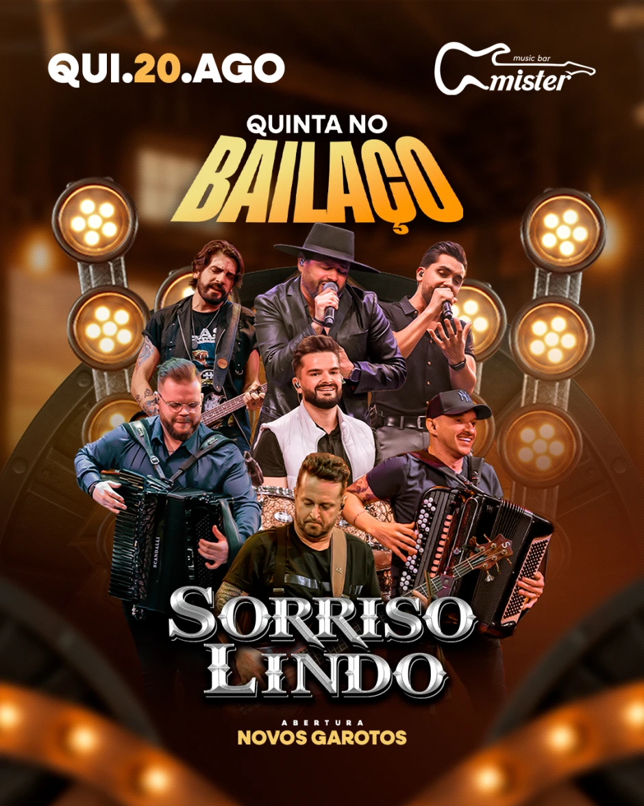 SHOW COM SORRISO LINDO