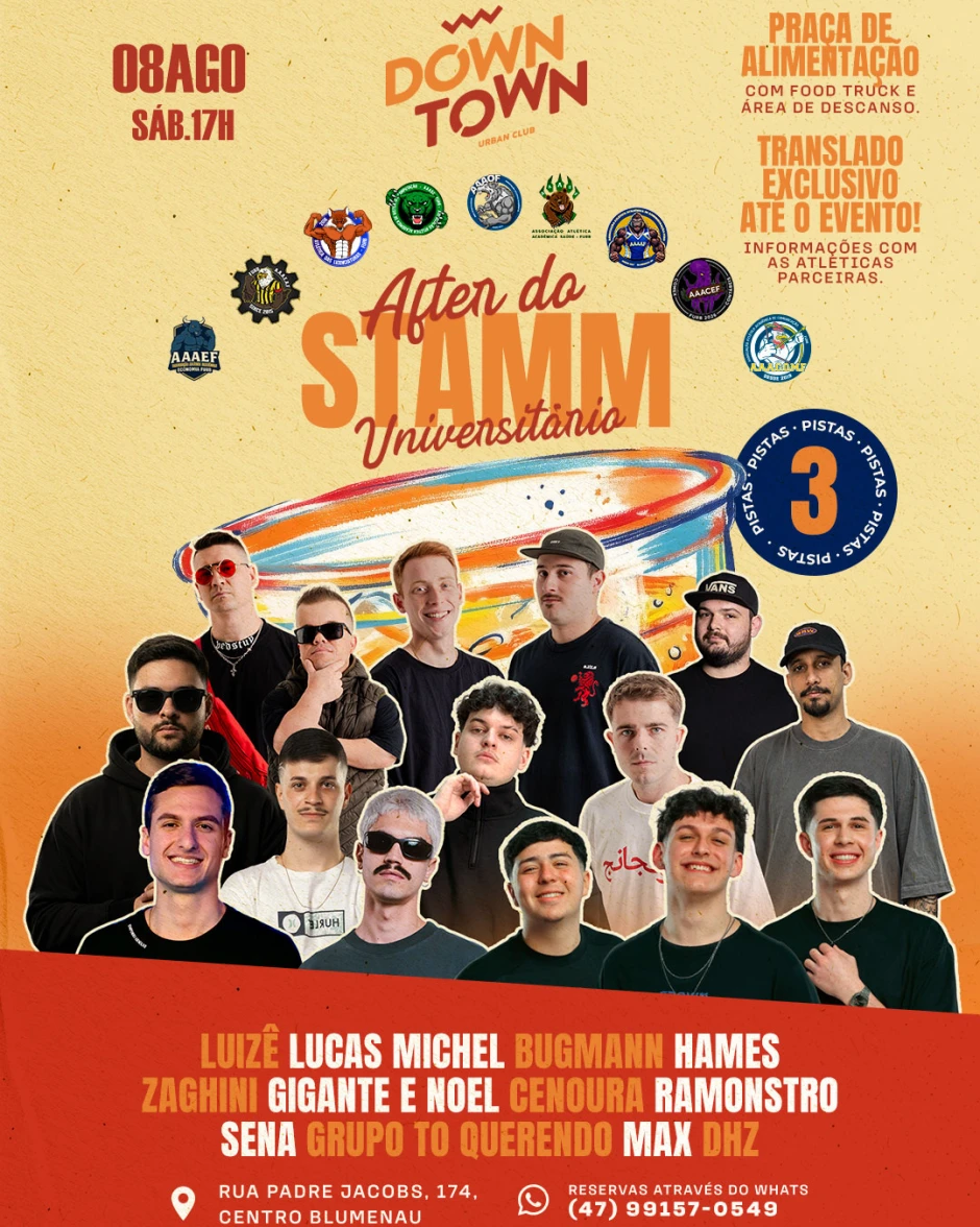 AFTER DO STAMM | Pensanoevento