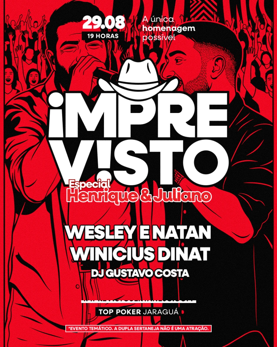 Imprevisto Sertanejo | Pensanoevento