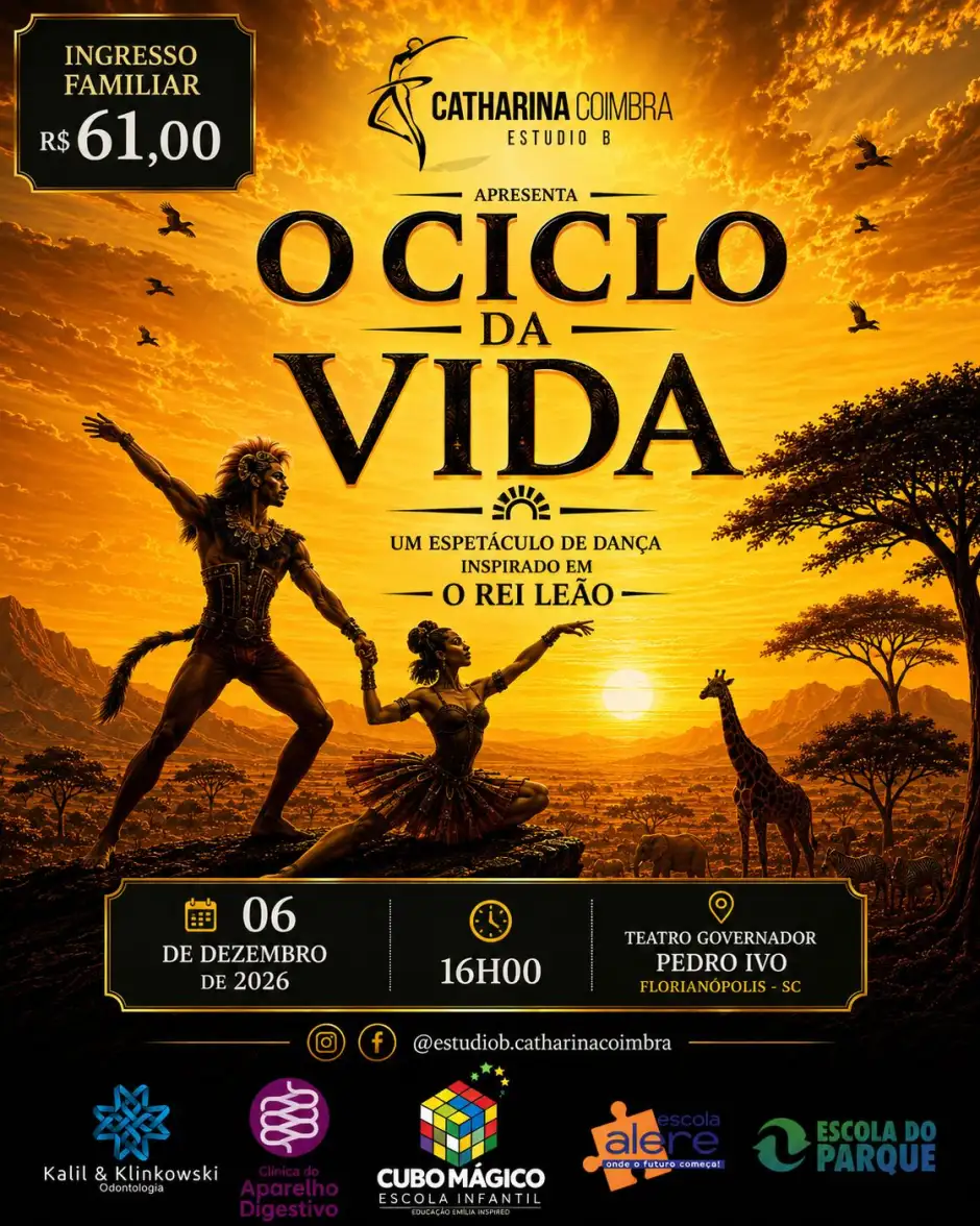 O Ciclo da Vida - Inspirado no Rei Leão
