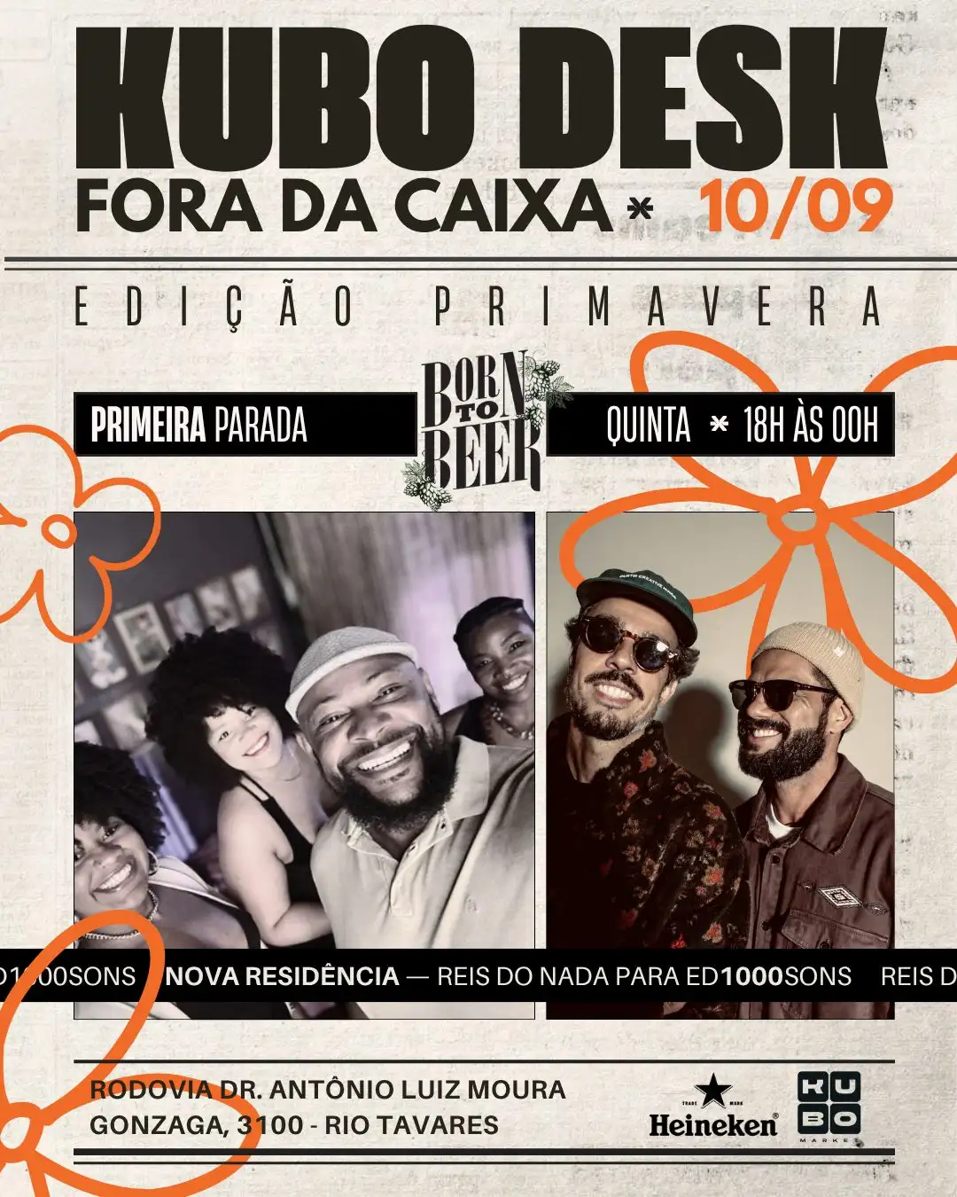Kubo Desk Fora da Caixa no Born