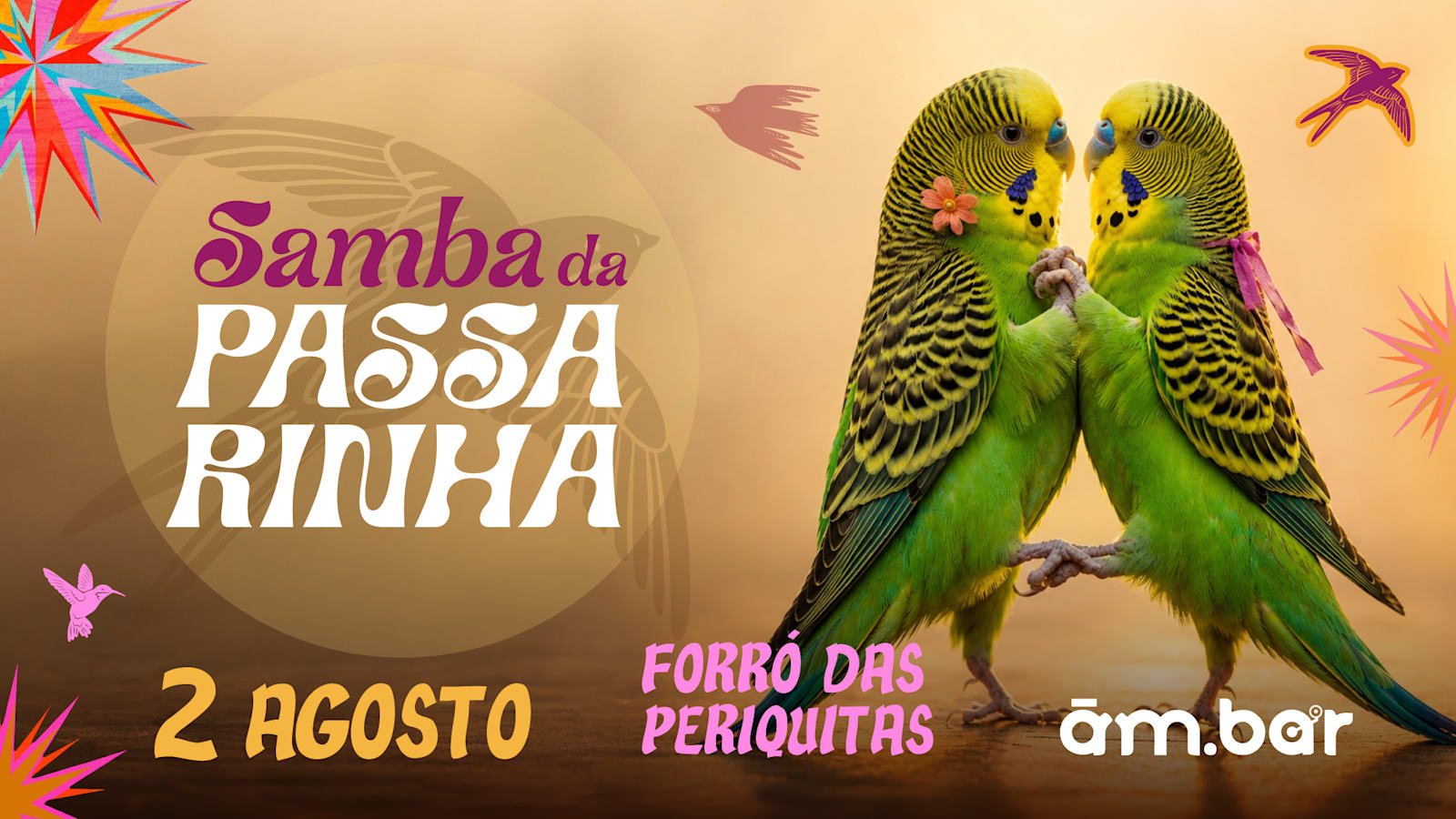 02/08: Samba Da Passarinha Especial Forró Das Periquitas