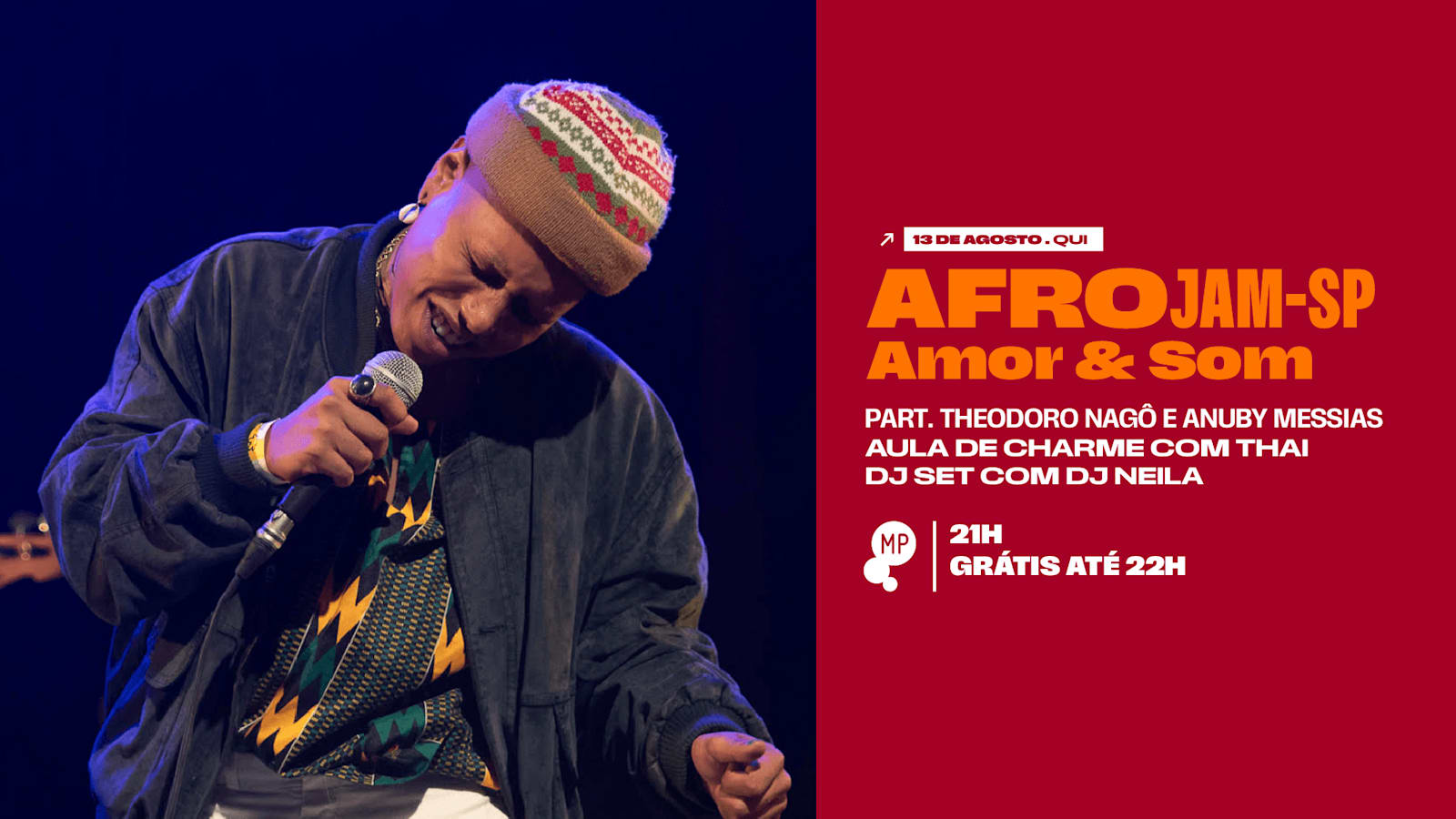 13/8 - Afrojam-Sp - Amor & Som