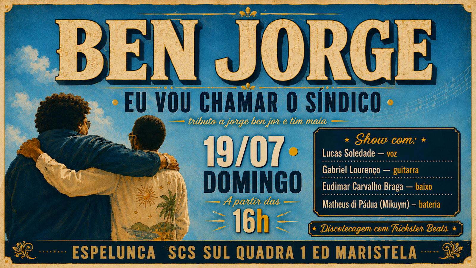 Ben Jorge Eu Vou Chamar O Sindico ( Lucas Soledade E Banda )