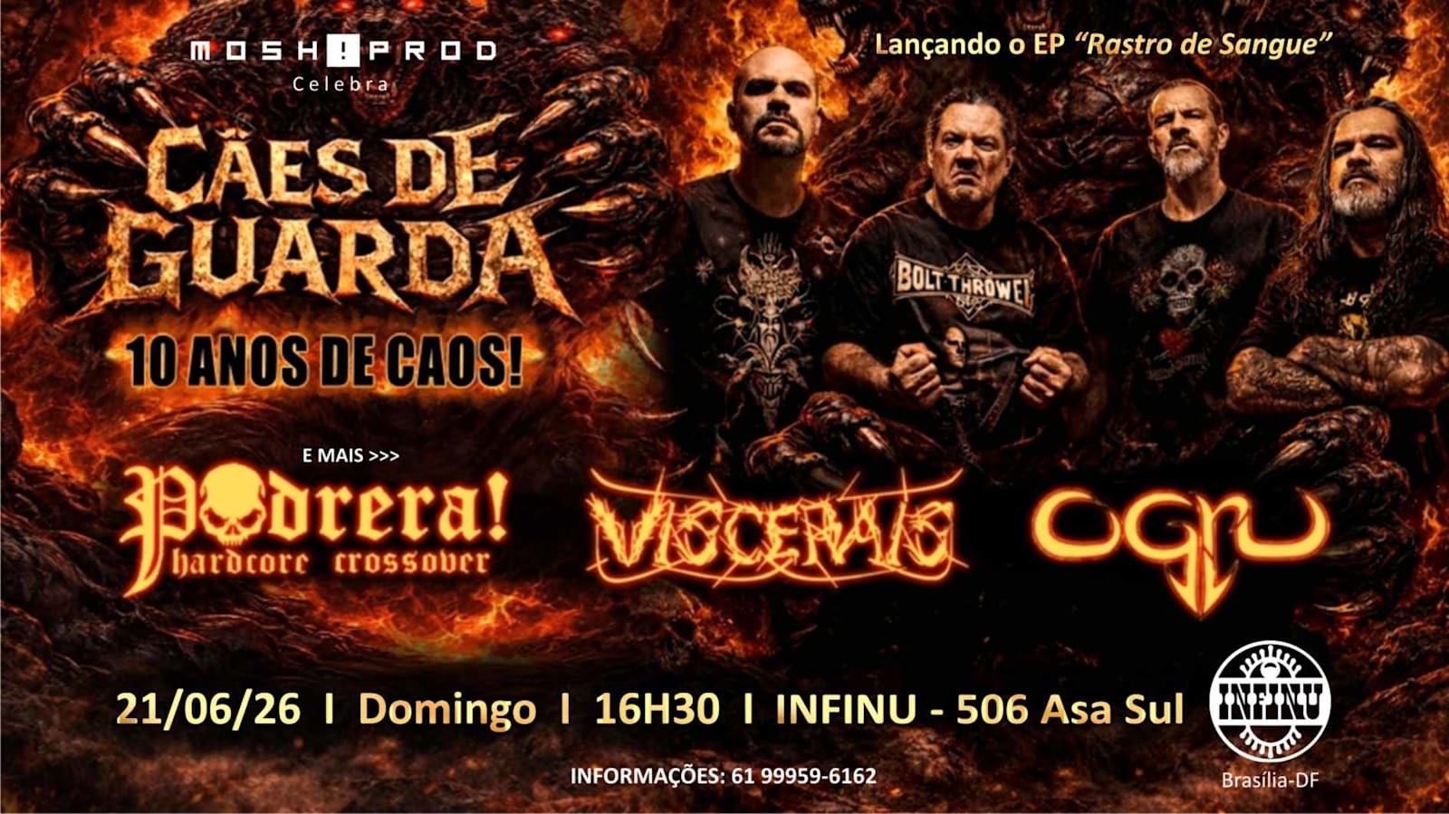 Cães De Guarda - 10 Anos De Caos!