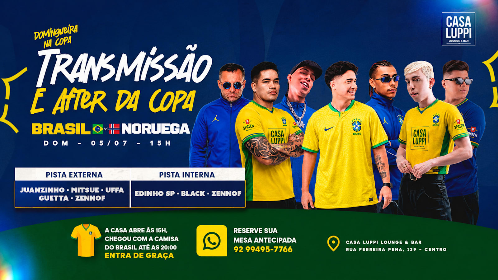 Domingueira Na Copa - 05/07