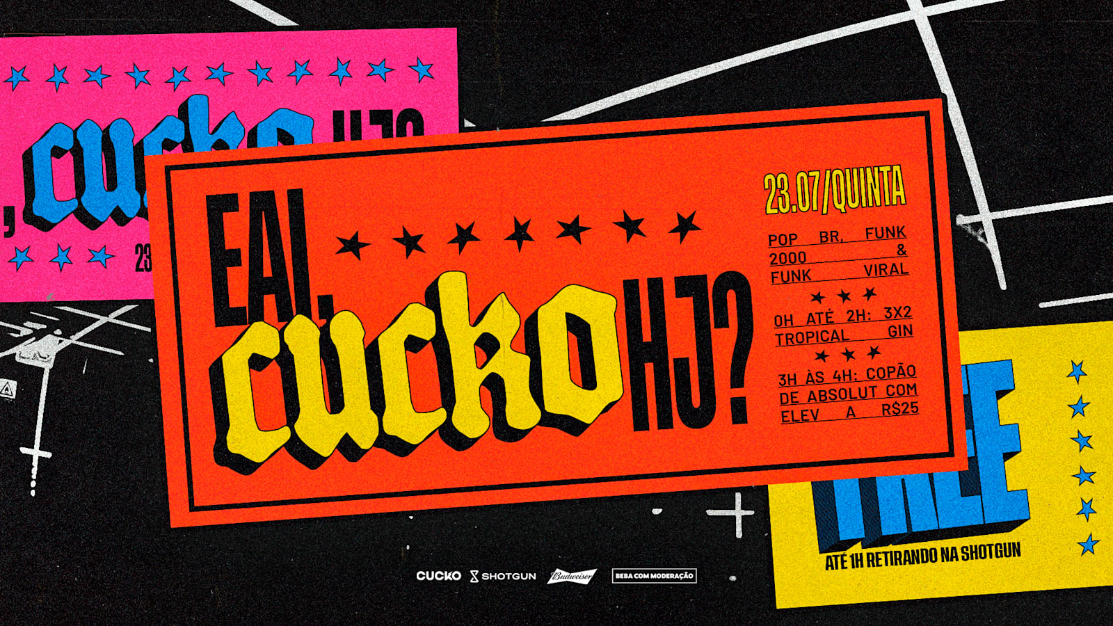 Eai, Cucko Hj? ::: Pop Br, Funk Viral&2000 ::: Quinta 23/07