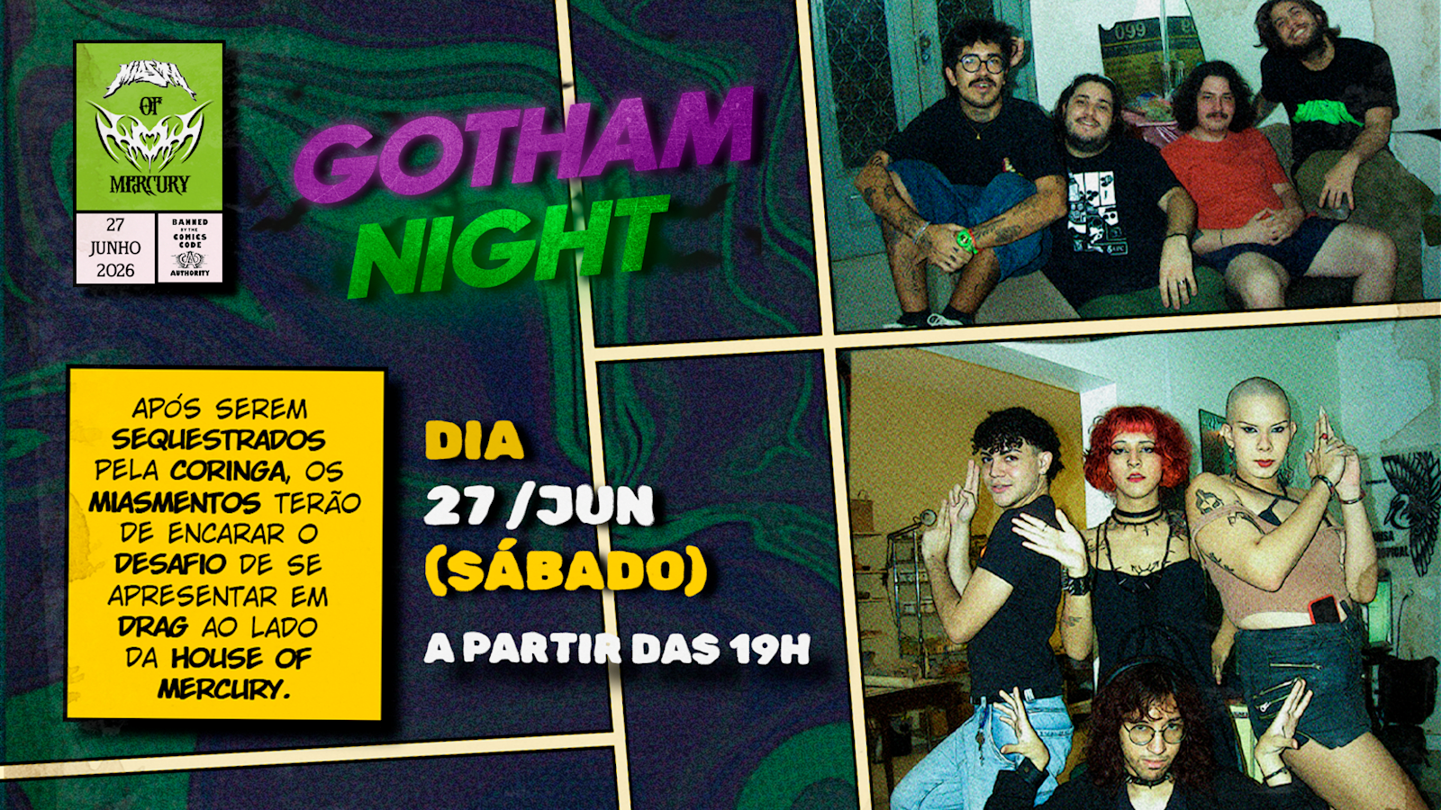 Miasma Of Mercury: Gotham Night