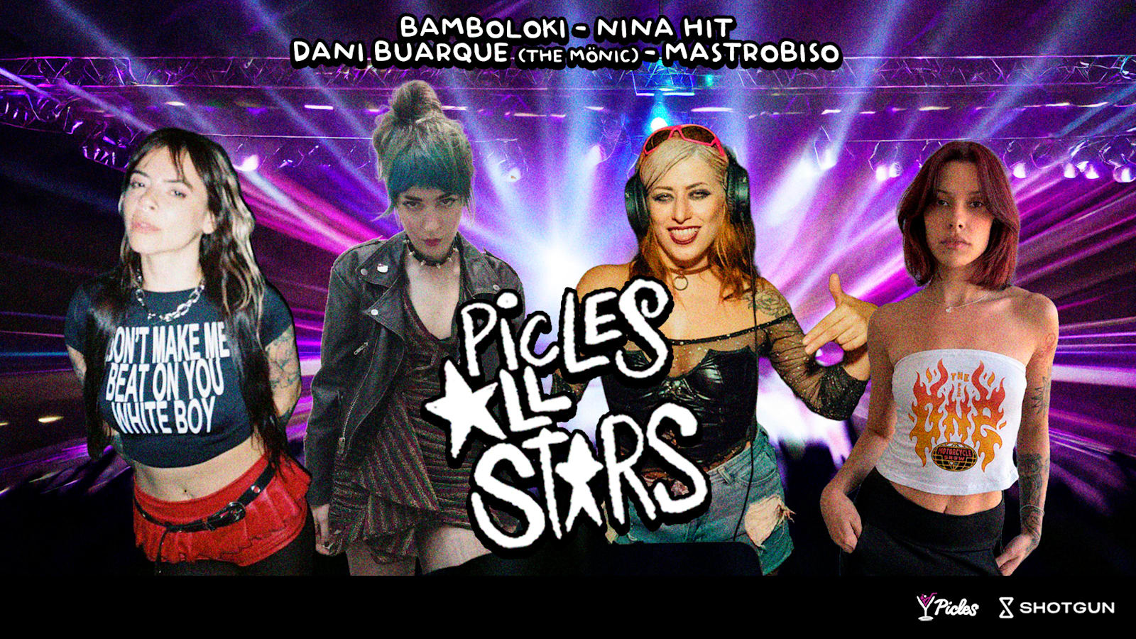 Picles Allstars -Nina Hit Dani Buarque Mastrobiso Bamboloki
