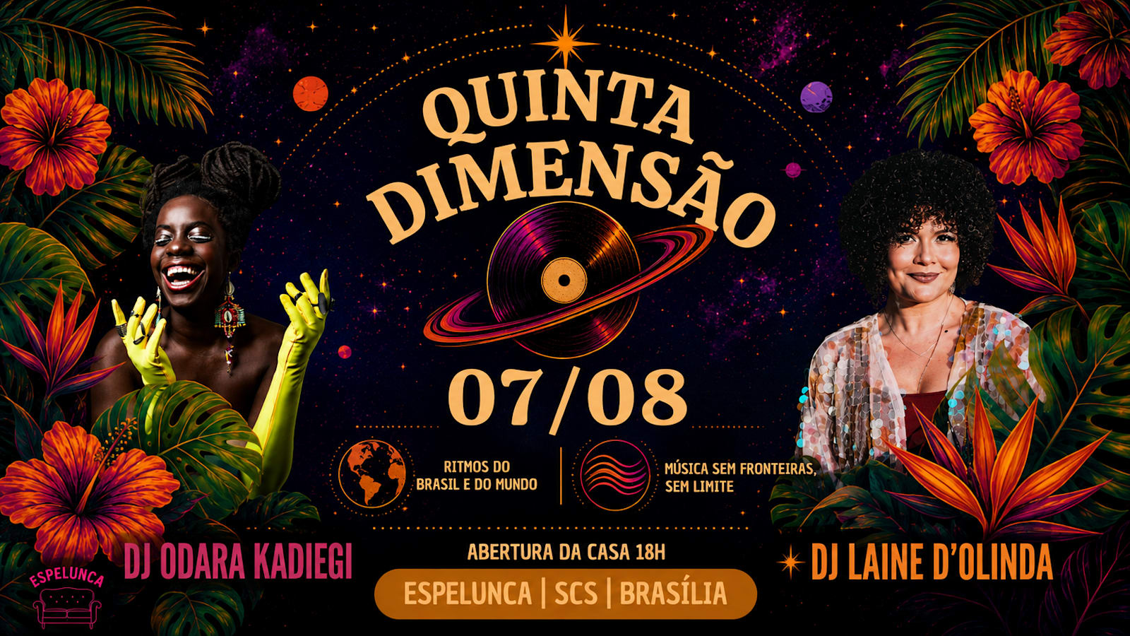 Quinta Dimensão (Odara Kadiegi + Laine D'olinda)