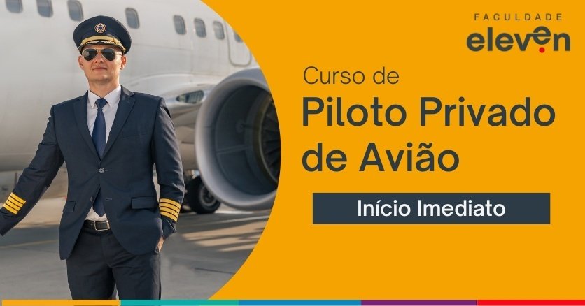 Curso de Piloto Privado de Avião Faculdade Eleven