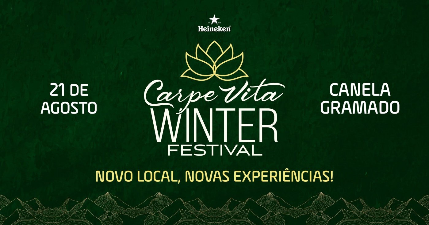 Winter Festival Carpe Vita 2026 - Canela & Gramado