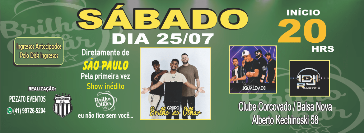 Samba e Pagode Grupo Brilho no Olhar de São Paulo