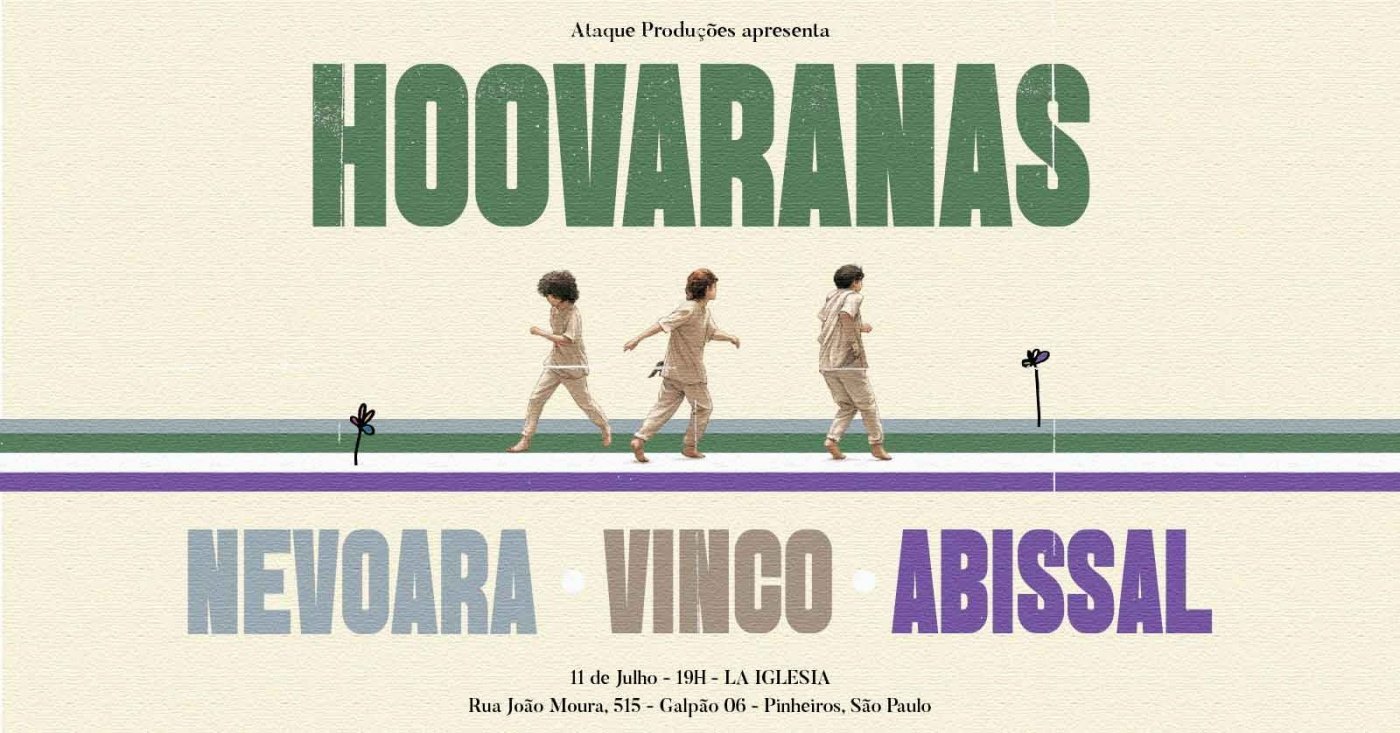 Hoovaranas, Nevoara, Vinco e Abissal no La Iglesia - SP