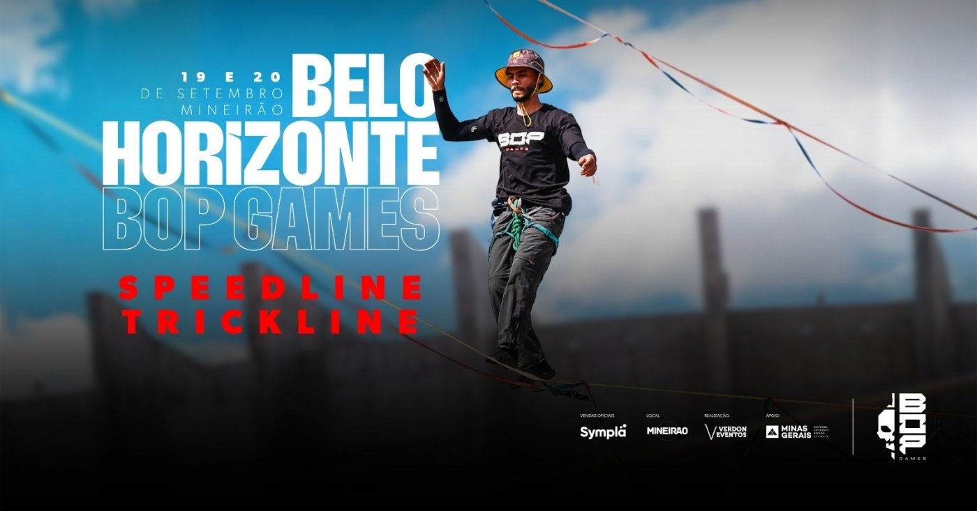 SPEEDLINE E TRICKLINE - BOP GAMES BELO HORIZONTE 2026