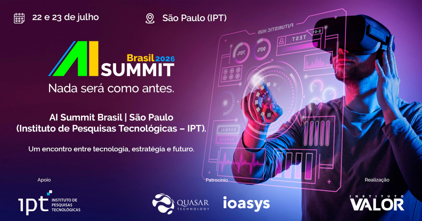 AI Summit Brasil 2026 | Etapa São Paulo (IPT) - Presencial