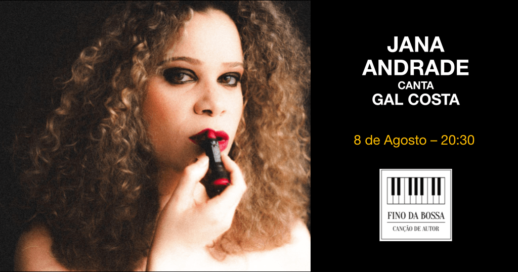 Jana Andrade no Fino da Bossa