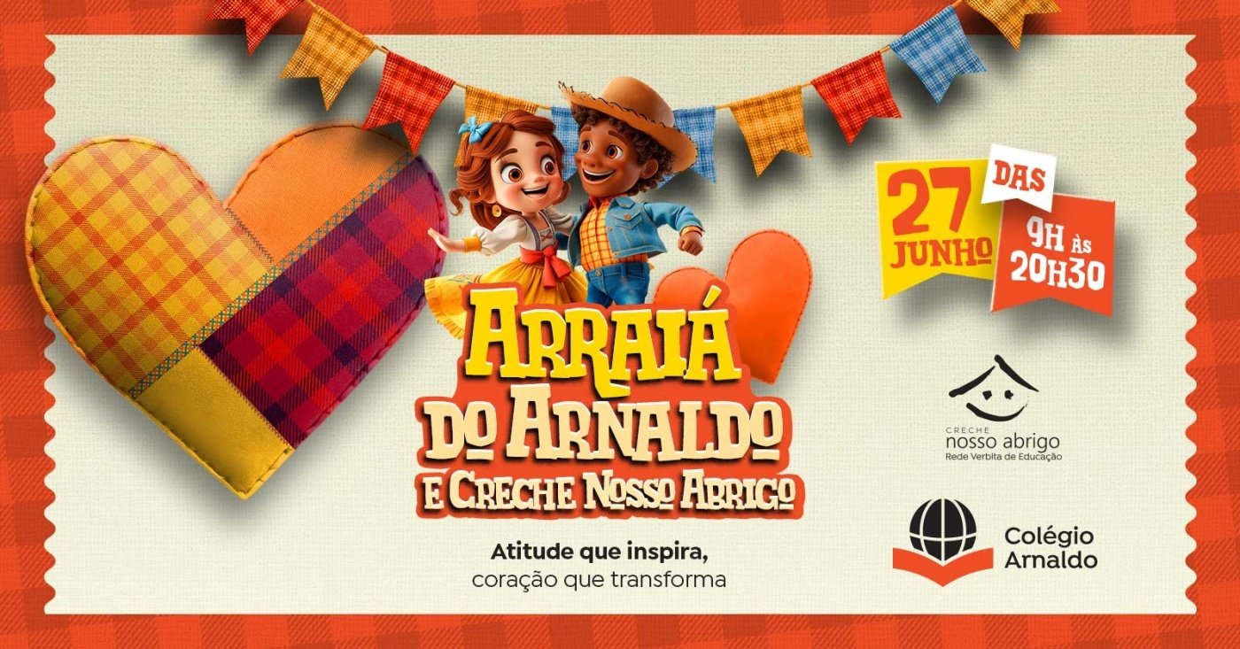 Festa Junina do Colégio Arnaldo e Creche Nosso Abrigo 2026