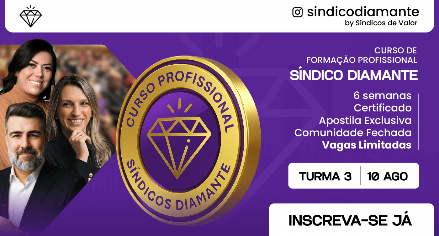 MANAUS - CURSO DE FORMAÇÃO PROFISSIONAL SINDICO DIAMANTE