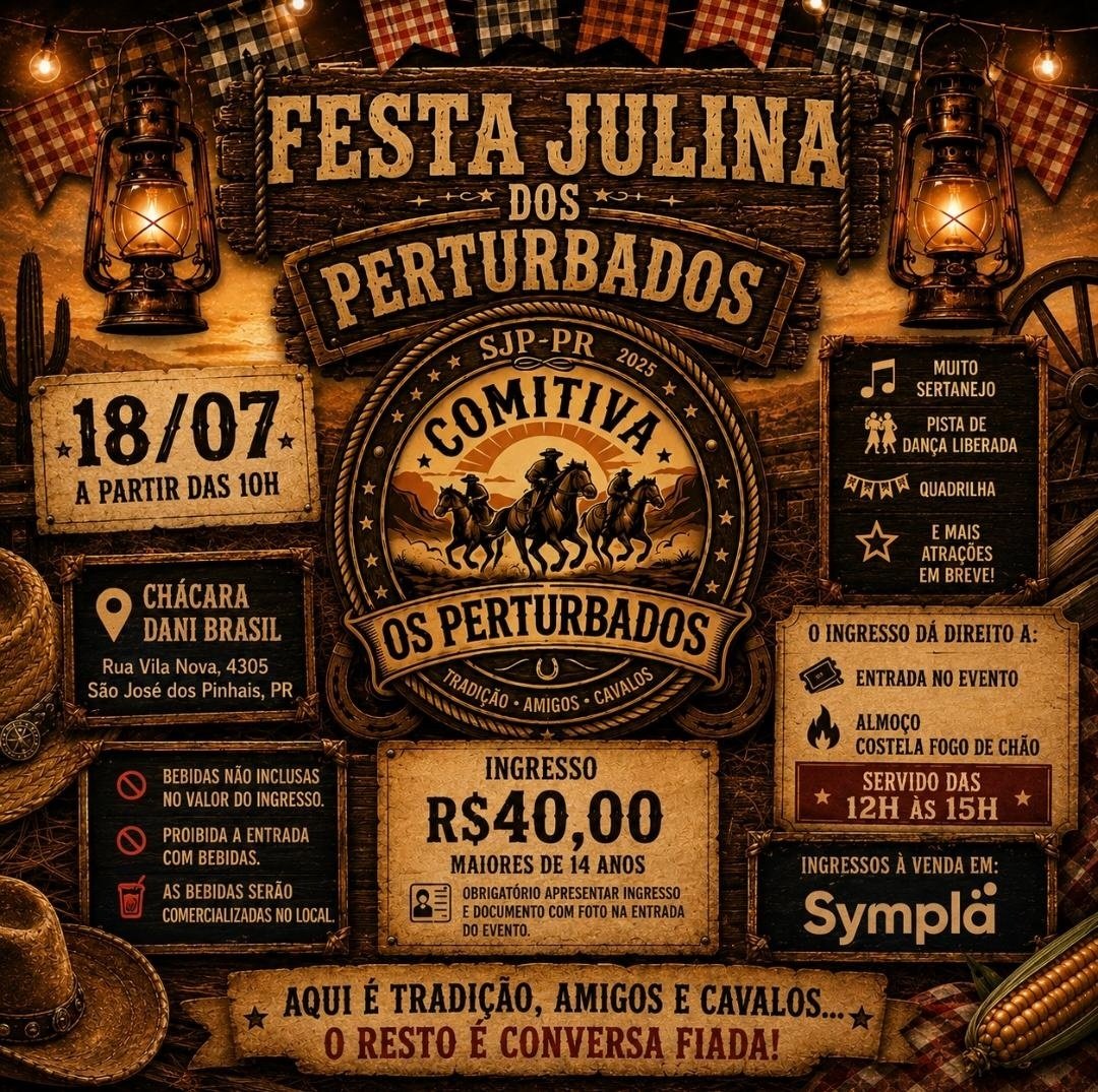 Festa Julina dos Perturbados + Aniversário Dani Brasil