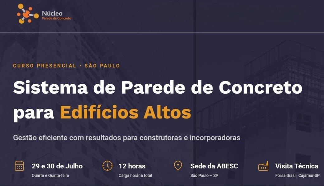 Sistema de Parede de Concreto para Edifícios Altos