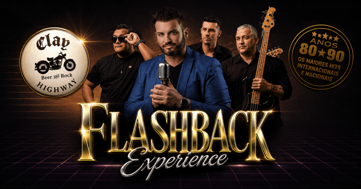 FlashbacK Experience 80's & 90's Curitiba | Show com BONATO