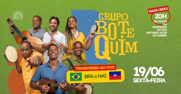 Roda de Samba do Grupo Botequim - Edição de junho