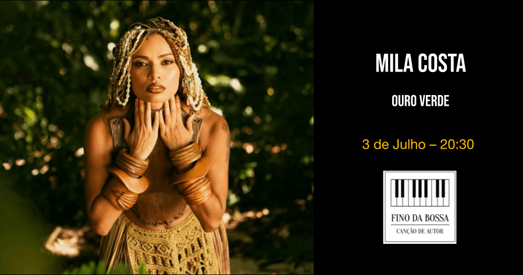 Mila Costa no Fino da Bossa