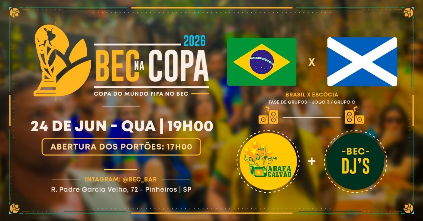 Brasil x Escócia no BEC