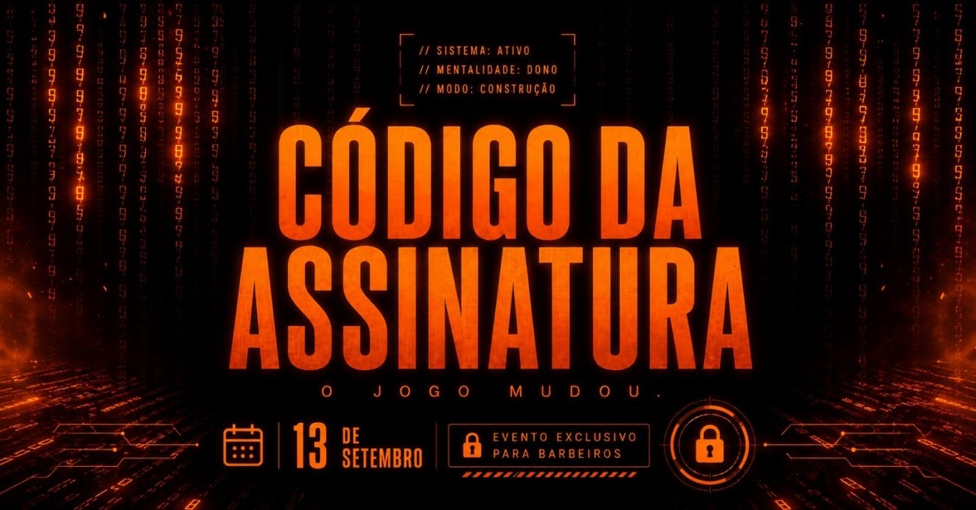 Código da assinatura